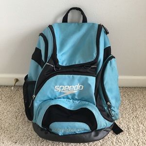 Light blue Speedo swim bag